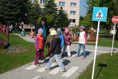 Dopravní výchova ve školce - duben 2011 